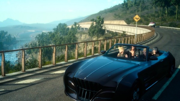 Final Fantasy XV Driving