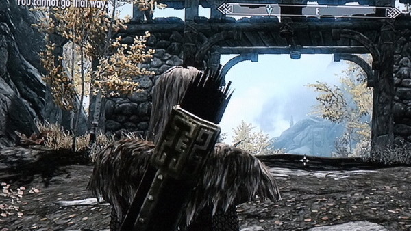 Skyrim Invisible Wall