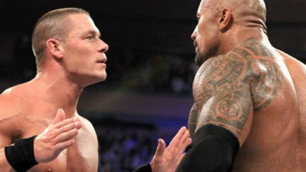 John Cena The Rock 2011