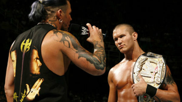 Jeff Hardy Randy Orton2
