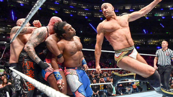 12 Cesaro New Day Gallows Anderson Uppercut Train