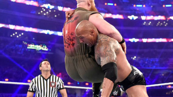 The Rock Erick Rowan