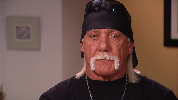 Hulk Hogan crying