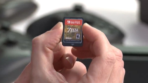 Nintendo Switch Zelda Cartridge