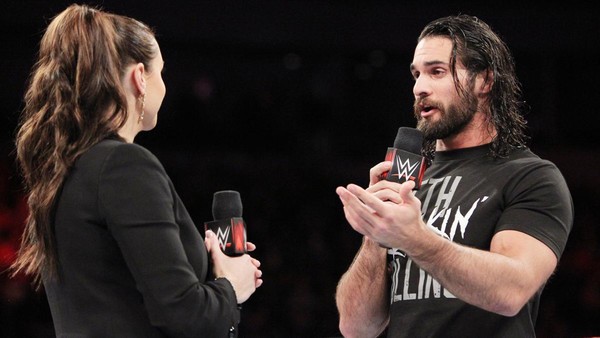 Stephanie McMahon Seth Rollins