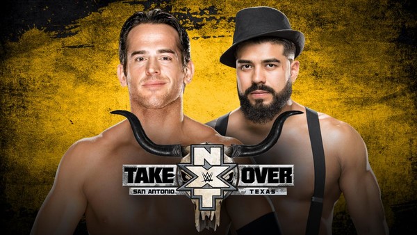 Andrade Almas Roderick Strong TakeOver