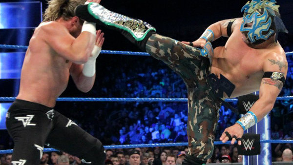 Kalisto Kicks Dolph