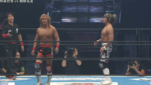 Wrestle Kingdom Hiroshi Tanahashi Tetsuya Naito 