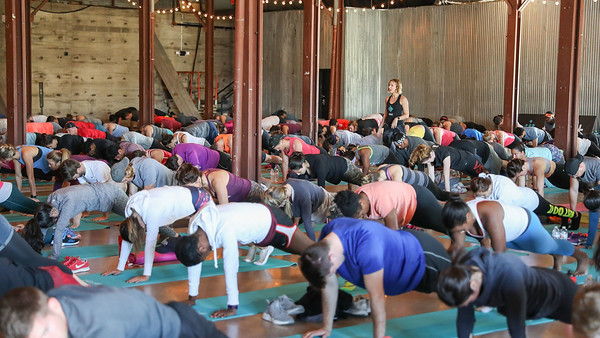 Launch Of Fitbit Local Free Community Workouts In Austin At Fair Market