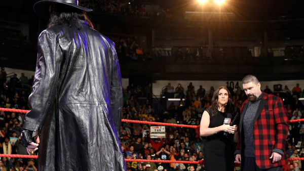The Undertaker Mick Foley Stephanie McMahon
