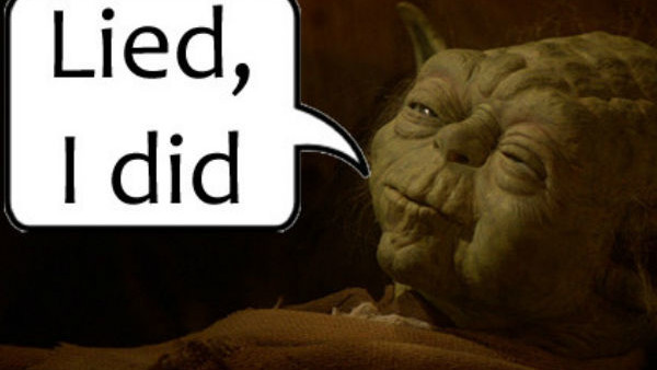 Yoda Lied