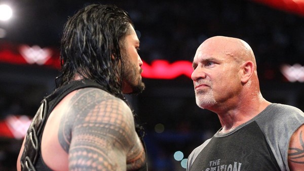 goldberg roman reigns