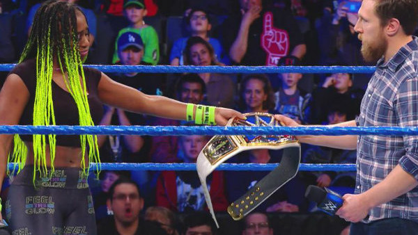 Naomi Vacates Title