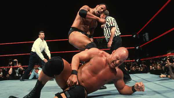 Stone Cold The Rock Vince WrestleMania