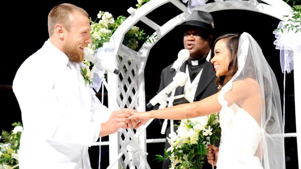 Daniel Bryan AJ Lee Wedding