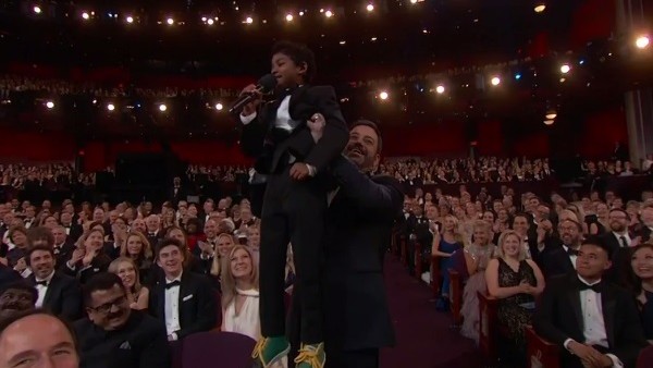 Oscars 2017 Jimmy Kimmel Sunny Pawar