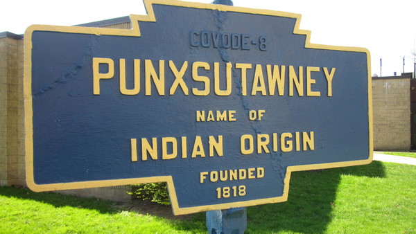 Punxsutawney, PA Keystone Marker