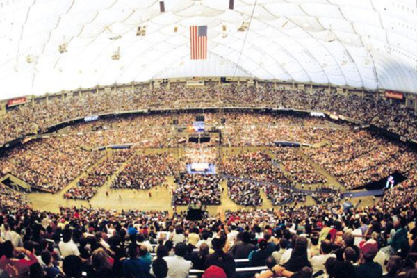 The Pontiac Silverdome, home of WrestleMania 3 and, before WrestleMania ...