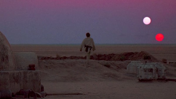 Star Wars A New Hope Sunset