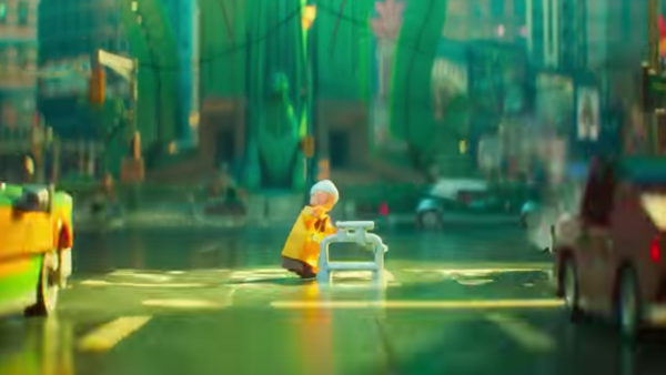 LEGO Batman Old Lady Road