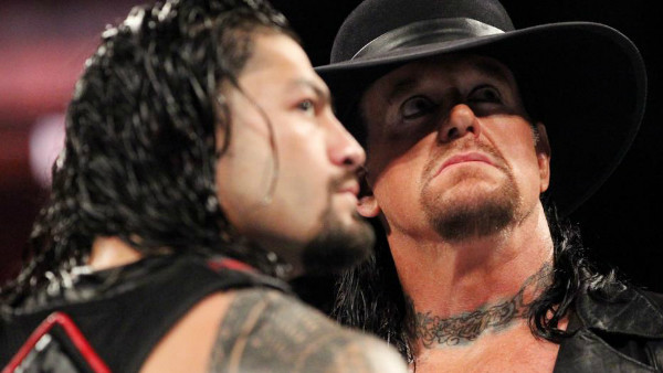 The Undertaker Roman Reigns