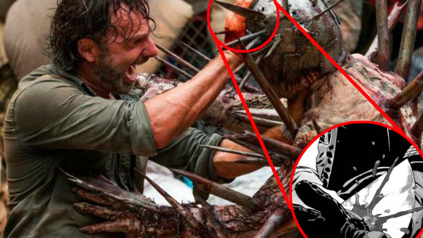 The Walking Dead Rick Hand