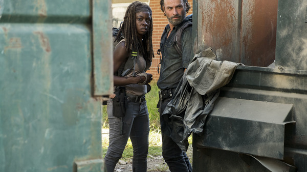 The Walking Dead Rick Michonne 