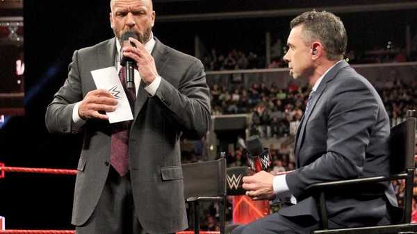 Triple H Michael Cole