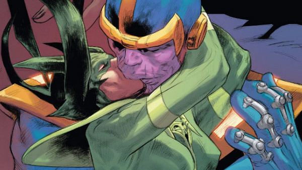Captain Marvel VS Thanos by Rolson1020 on DeviantArt