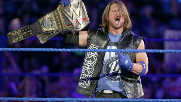 AJ Styles WWE Champion