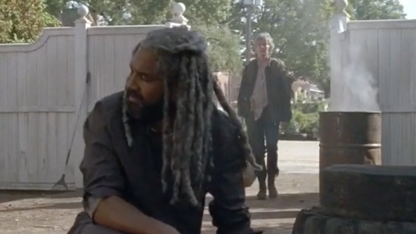 The Walking Dead Ezekiel Carol