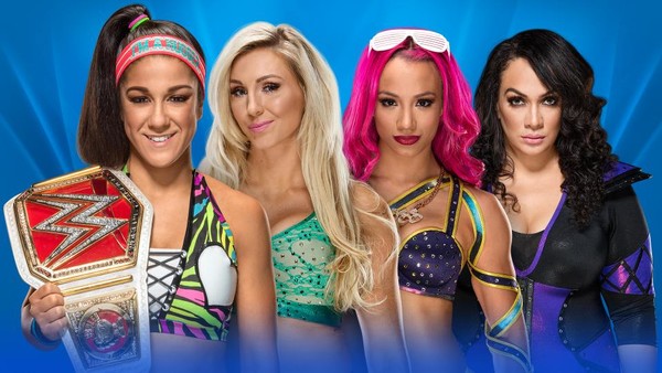 Bayley Charlotte Sasha Banks Nia Jax