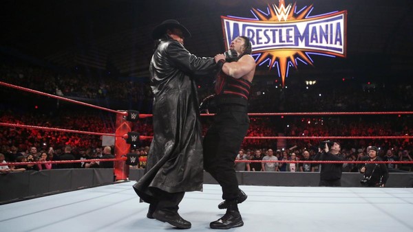 The Undertaker Roman Reigns
