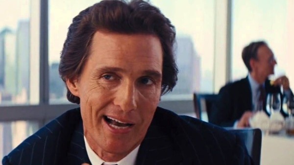 The Wolf Of Wall Street Matthew McConaughey