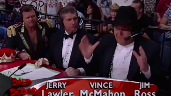 Jerry Lawler Jim Ross Vince McMahon Badd Blood