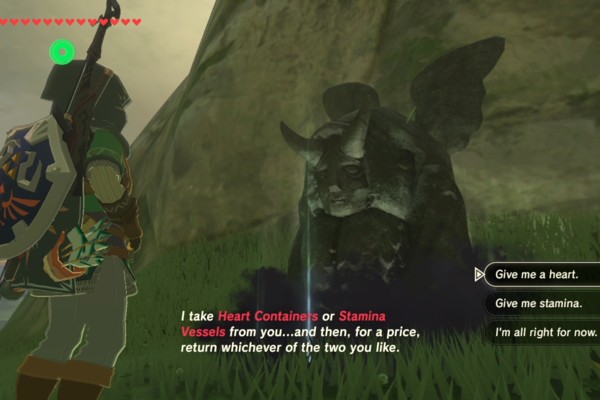 fastest way to get heart containers in breath of the wild