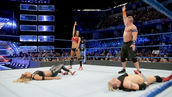 Nikki Bella John Cena Carmella James Ellsworth