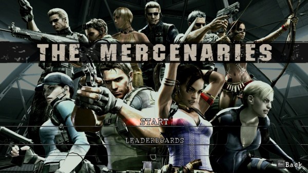 resident evil mercenaries