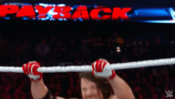 AJ Styles Superman Punch