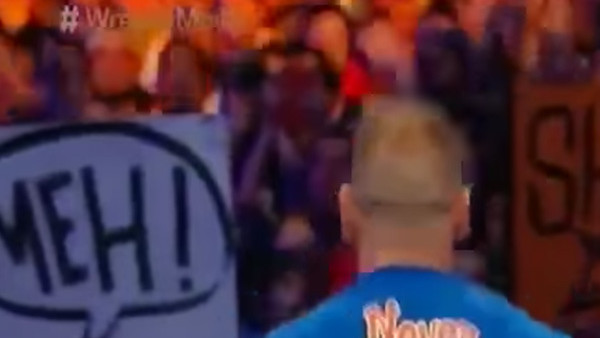 John Cena Wrestlemania Meh