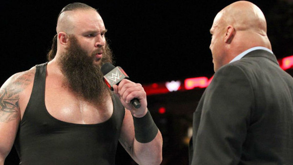 Braun Strowman Kurt Angle