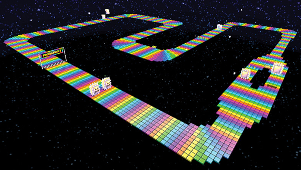 Mario Kart Rainbow Road