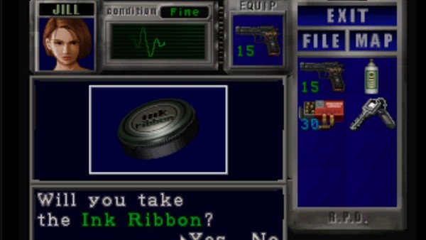 Resident Evil 3 Ink Ribbon