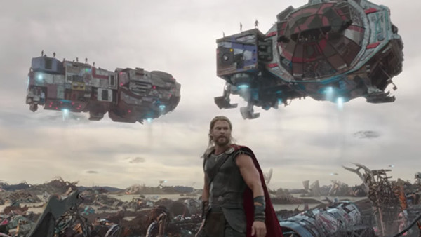 Thor Ragnarok Space Ships