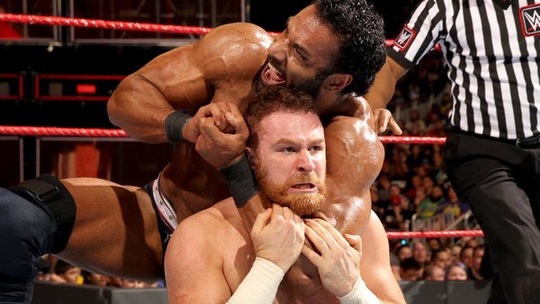 Jinder Mahal Sami Zayn Raw