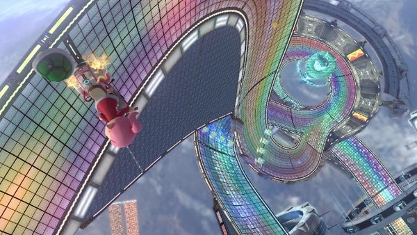 Mario kart 8 rainbow road