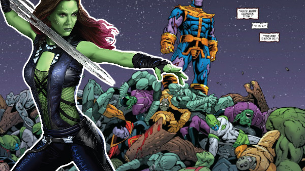 Avengers Gamora Thanos