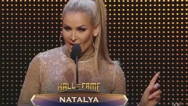 WWE Hall Of Fame 2017 Natalya