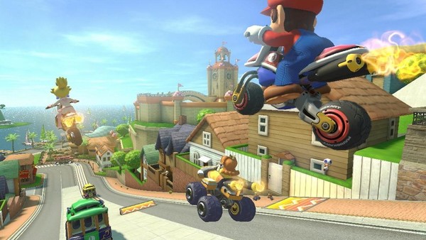 Mario Kart 8 Jumping