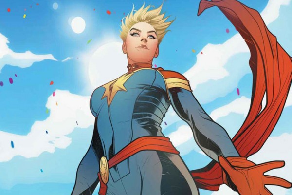 Captain Marvel Comic Cover